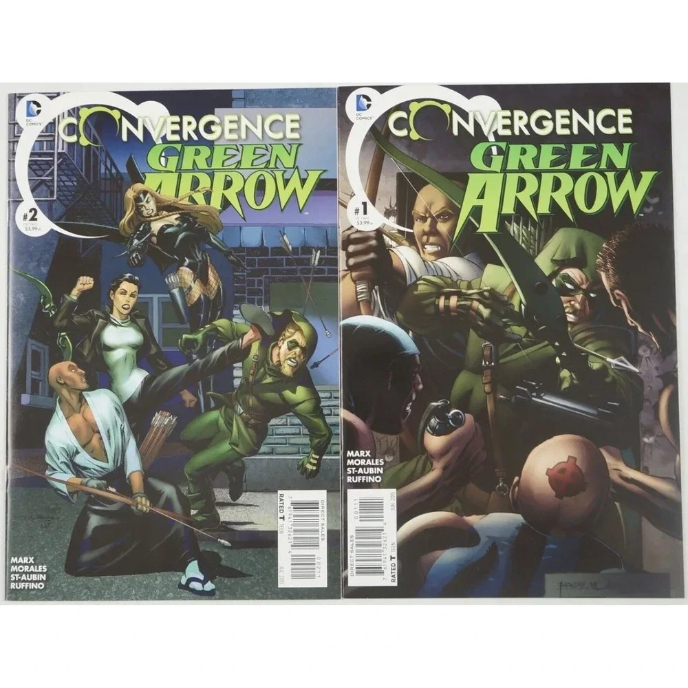 Convergence Green Arrow #1-2 complete series -‎ Christy Marx - Rags Morales